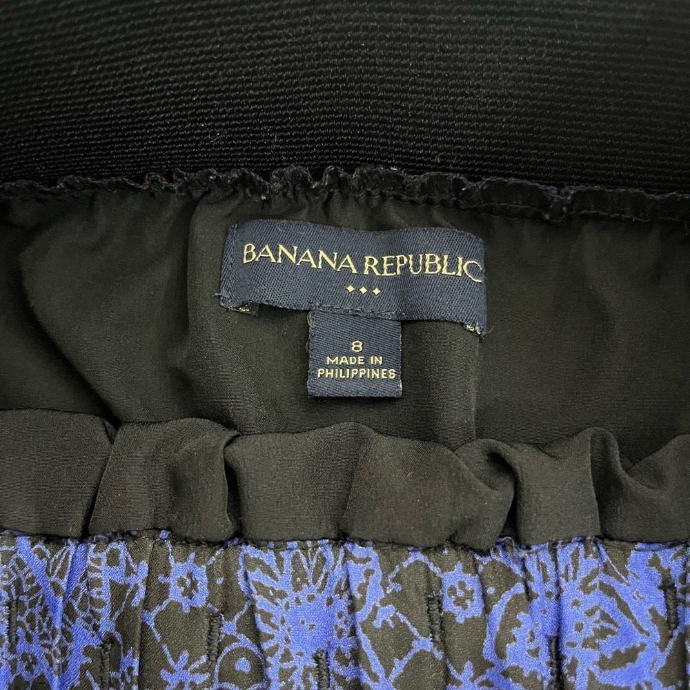 Banana Republic Purple Paisley Mini Skirt Women’s Size 8 - Picture 4 of 10